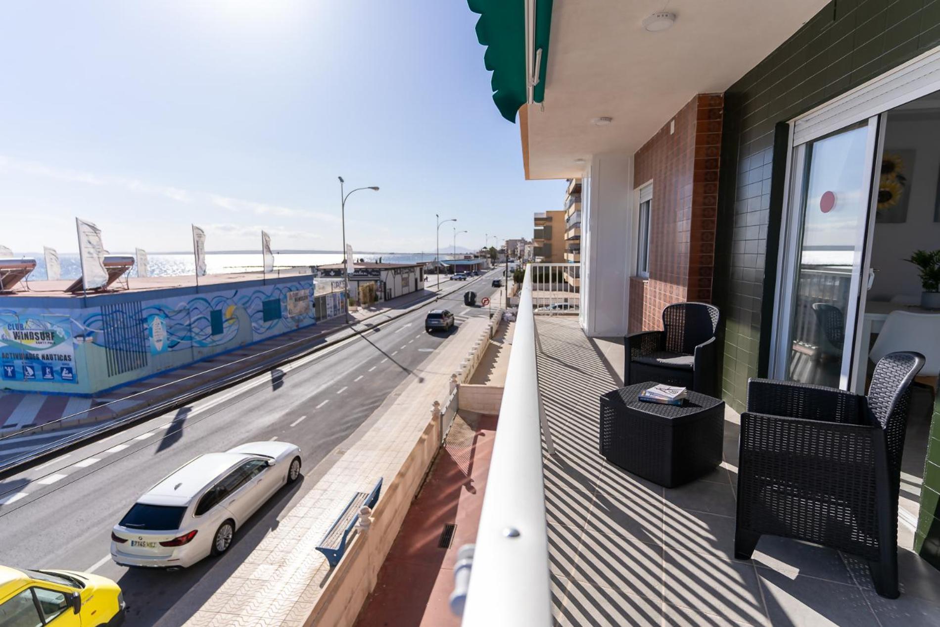 Rentafive Primera Linea Terraza Reformado Santa Pola Extérieur photo
